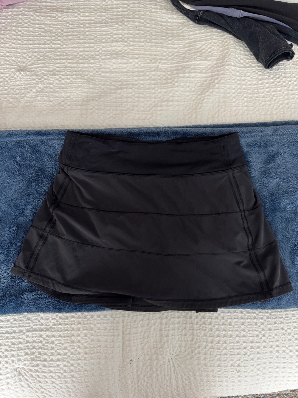 lululemon athletica Black Athletic Skort